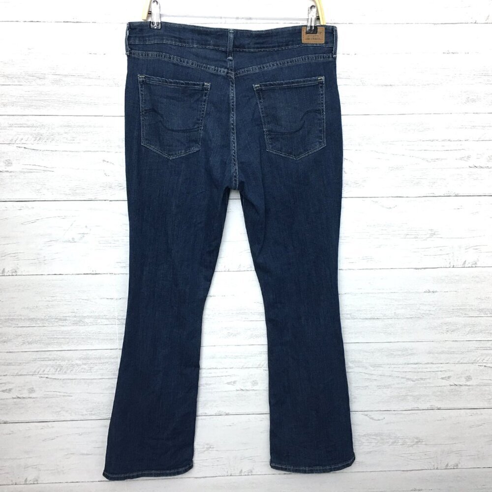 Levi's Signature Women's Jeans Bootcut Mid Rise Stretch size 14S length 30" - Picture 2 of 9